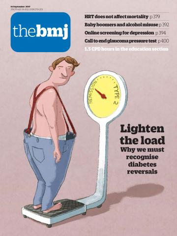 The BMJ - Lighten the load cover